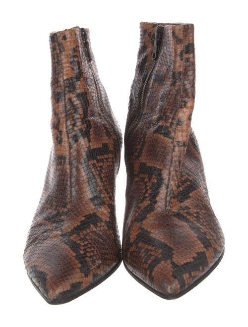 Rag & Bone Python Animal Print Boots