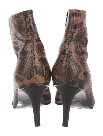 Rag & Bone Python Animal Print Boots