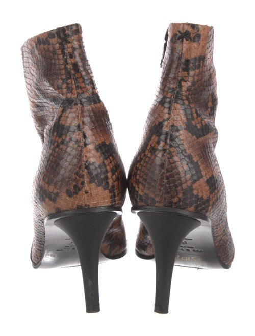 Rag & Bone Python Animal Print Boots
