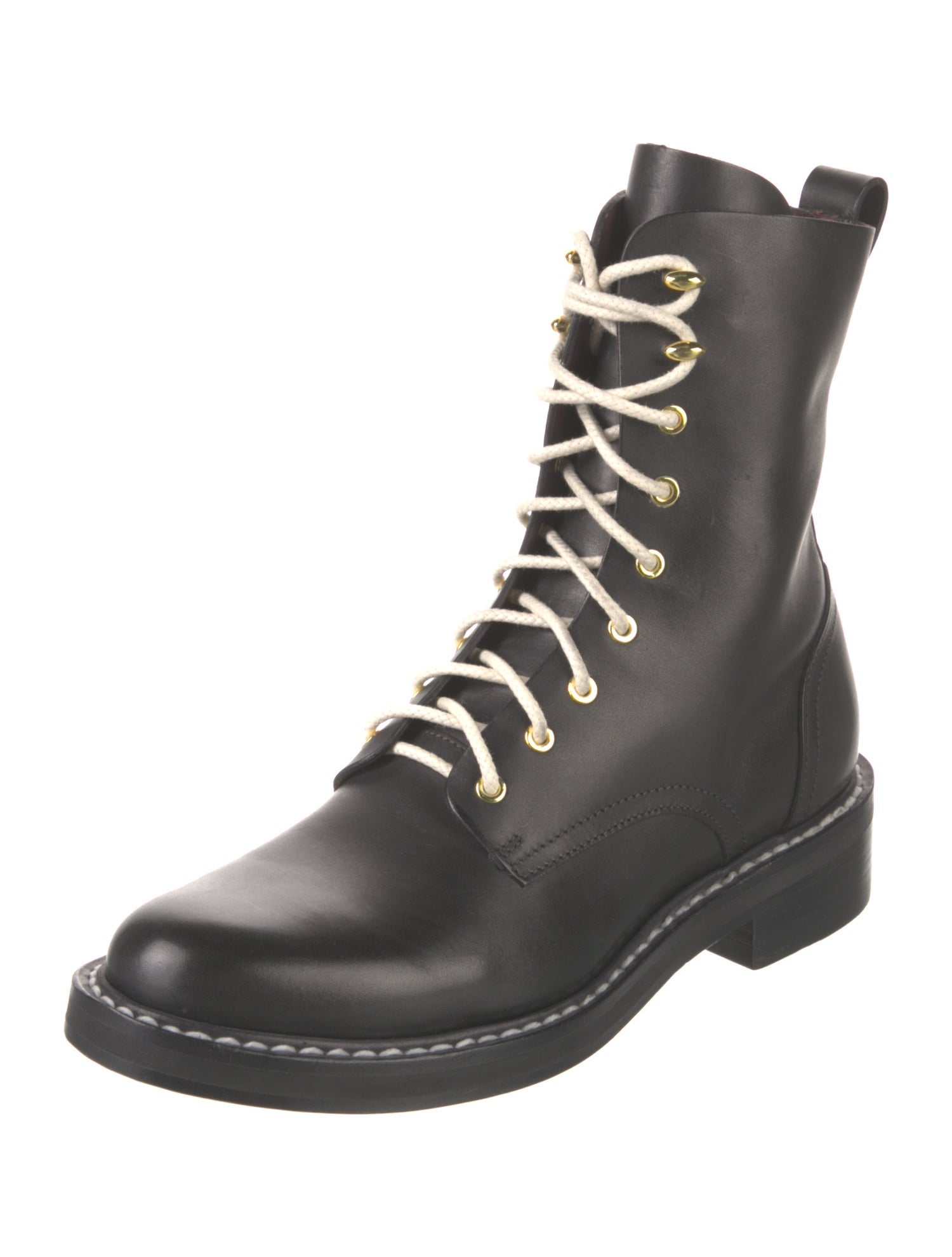 Rag & Bone Leather Combat Boots