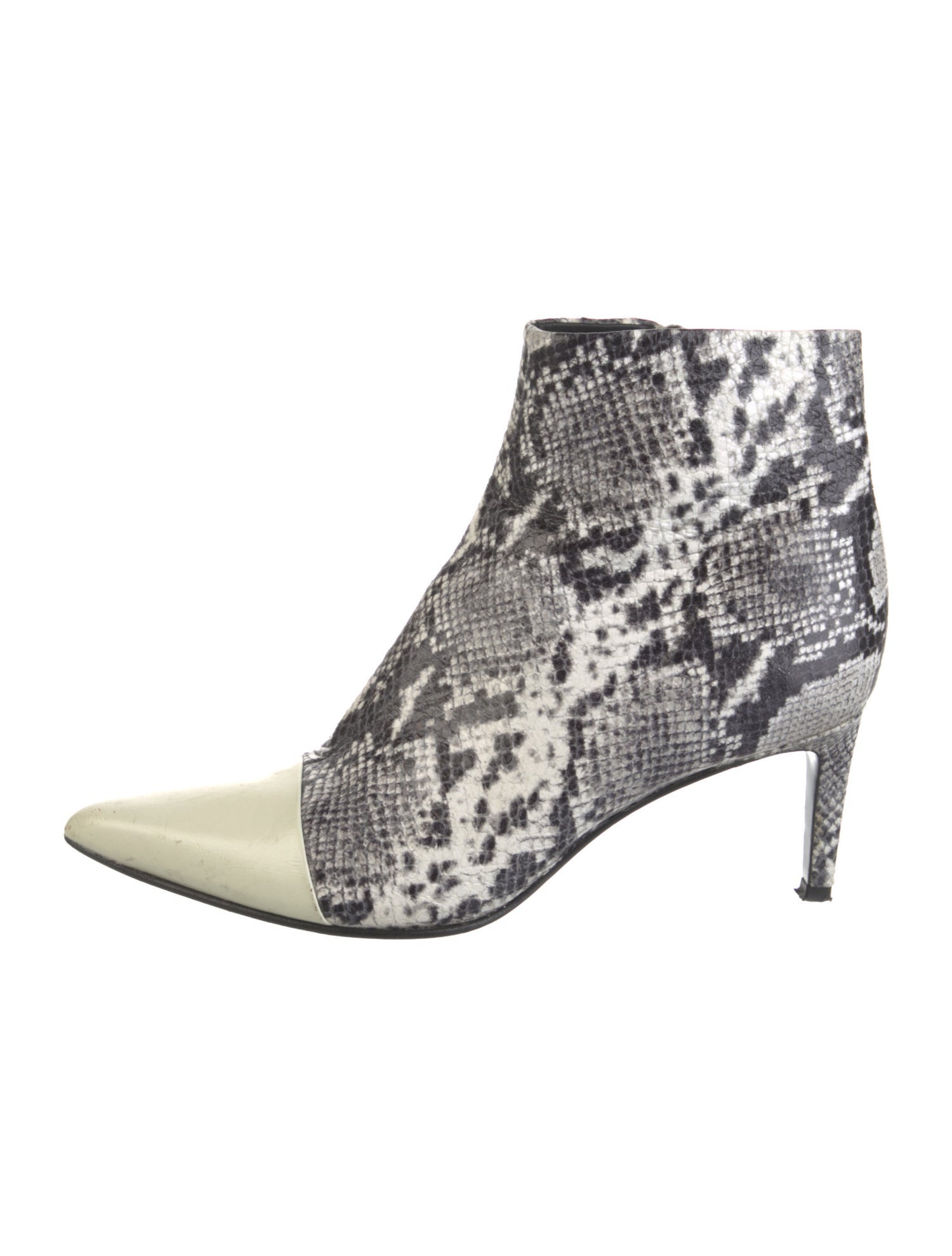 Rag & Bone Snakeskin Animal Print Boots