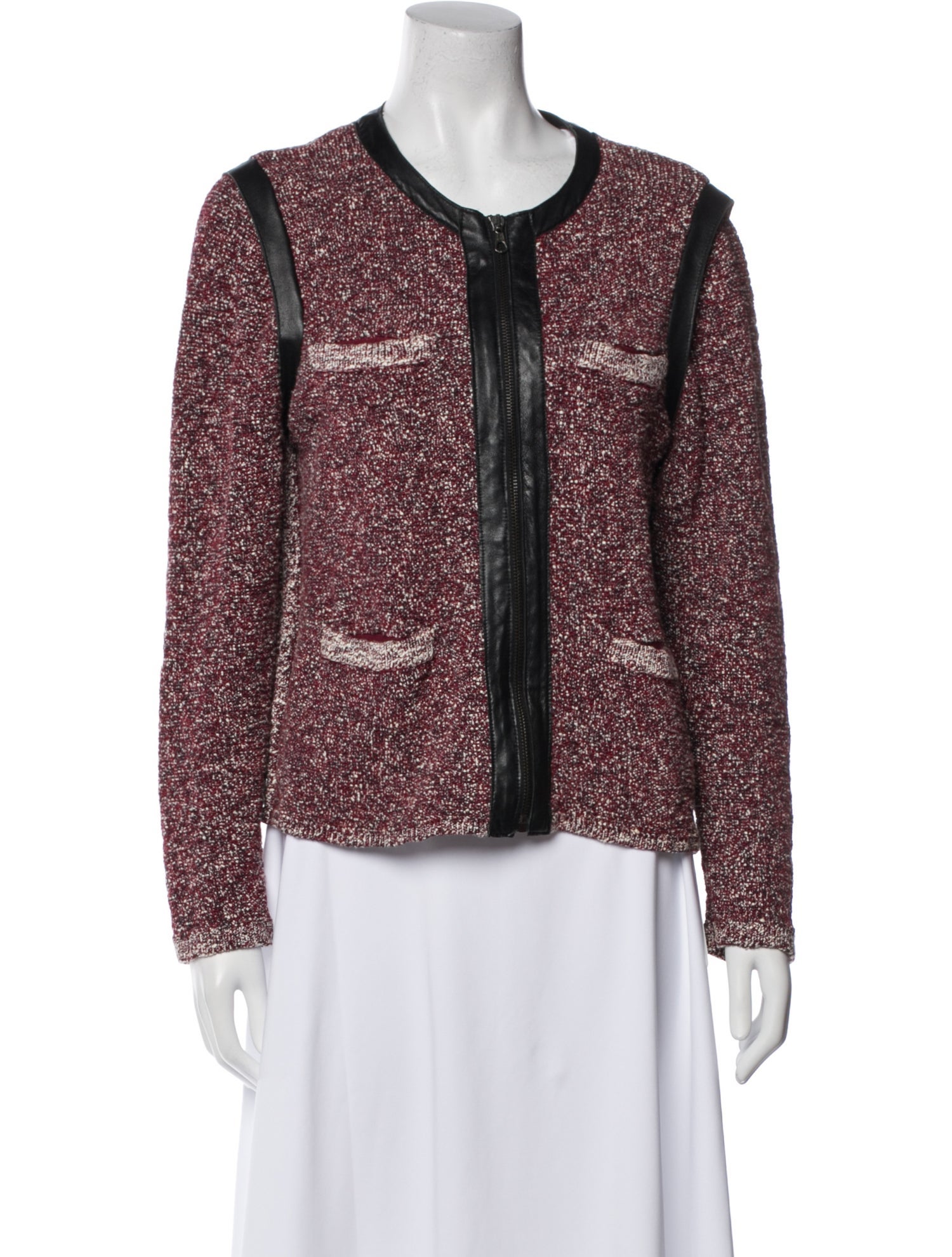 Rag & Bone Tweed Pattern Evening Jacket