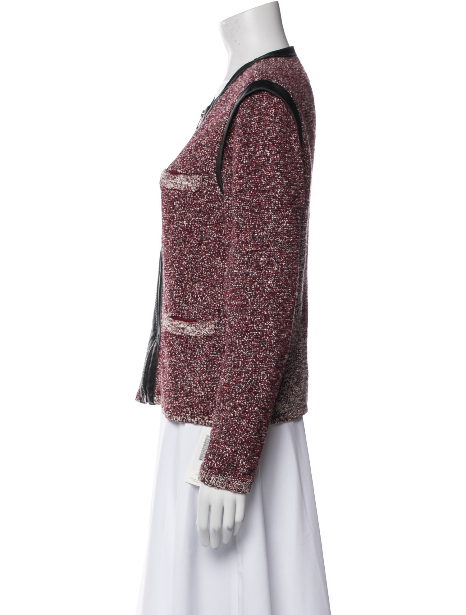 Rag & Bone Tweed Pattern Evening Jacket