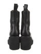 Rag & Bone Leather Grosgrain Trim Chelsea Boots