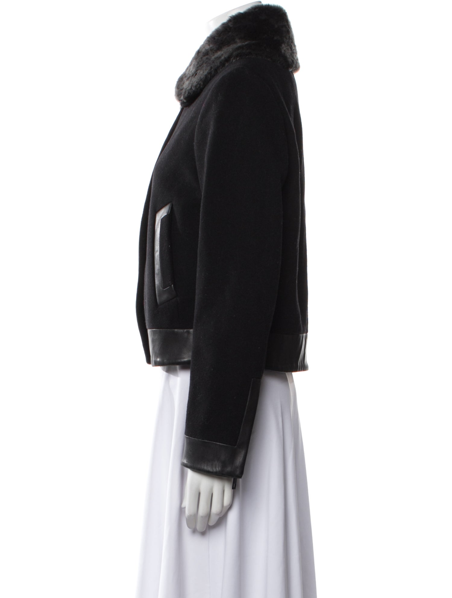 Rag & Bone Wool Fur Jacket