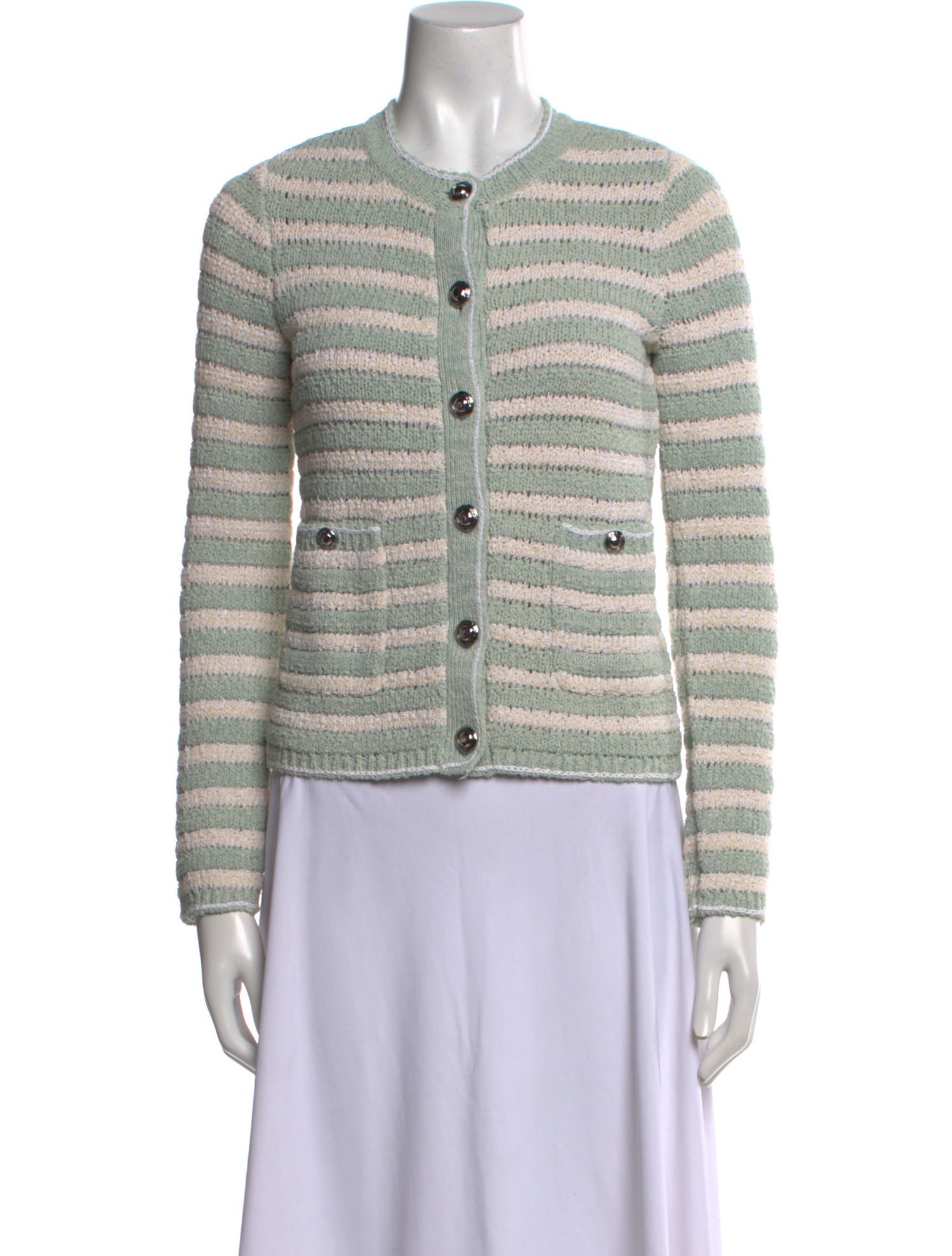 Rag & Bone Striped Crew Neck Sweater