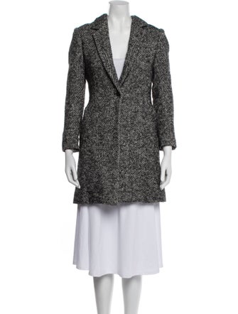 Rag & Bone Wool Tweed Pattern Coat
