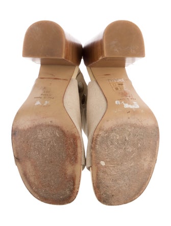 Rag & Bone Canvas Slingback Sandals