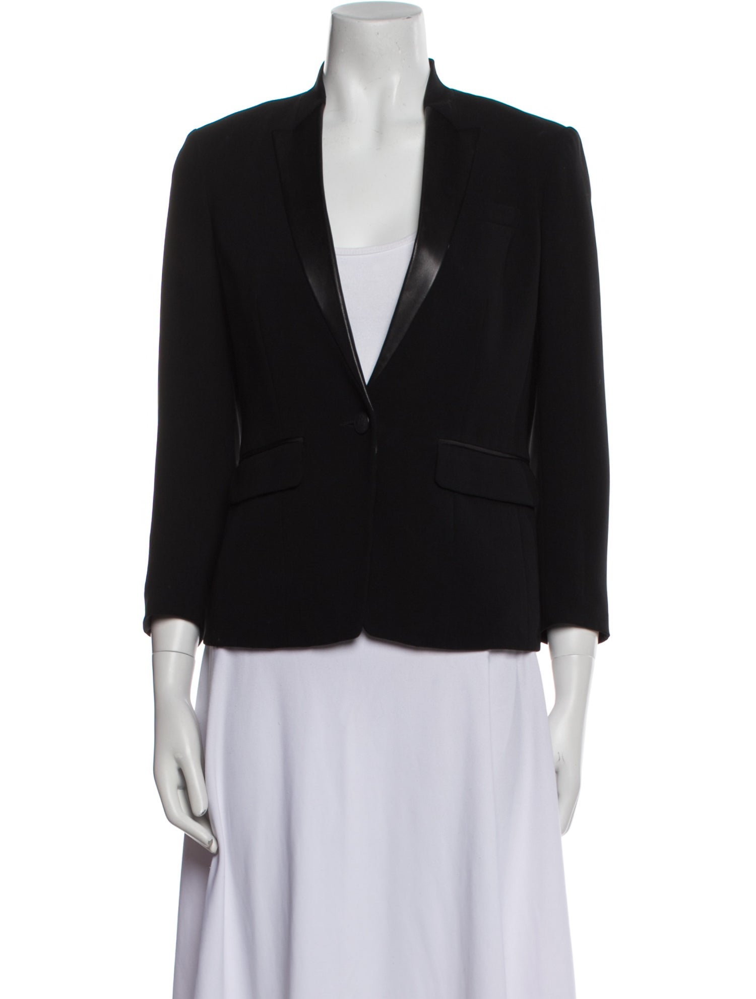 Rag & Bone Lamb Leather Blazer