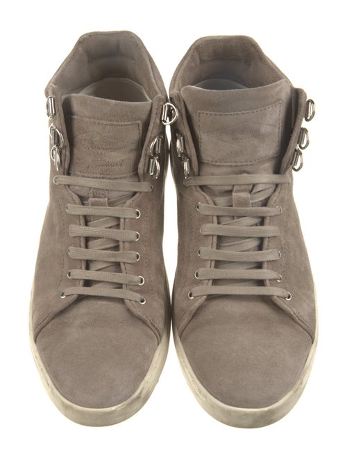 Rag & Bone Suede Colorblock Pattern Sneakers
