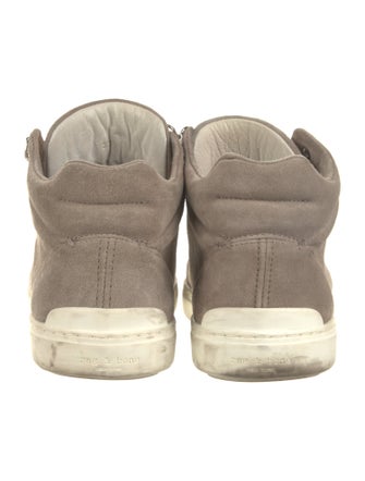 Rag & Bone Suede Colorblock Pattern Sneakers