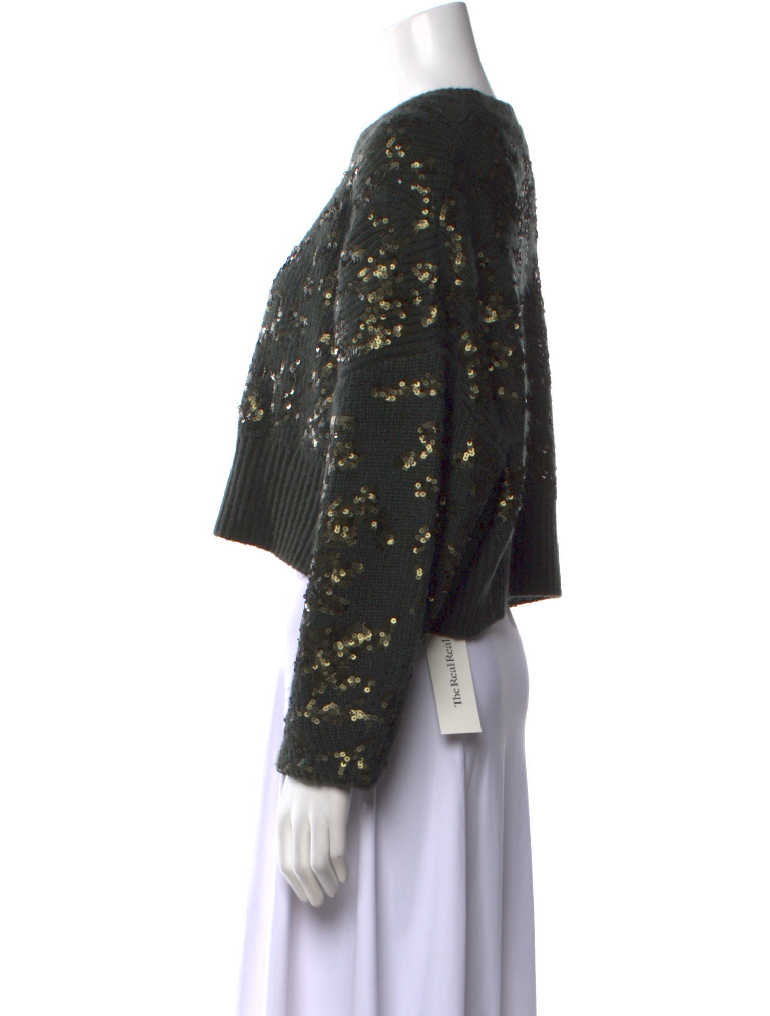 Rag & Bone Printed Crew Neck Sweater