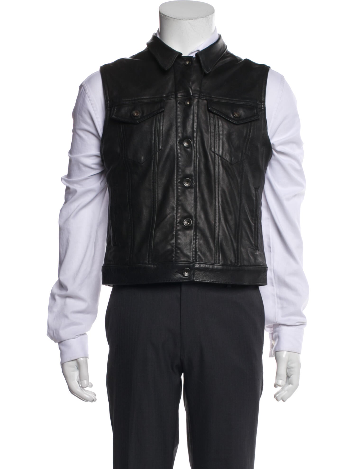 Rag & Bone Leather Vest