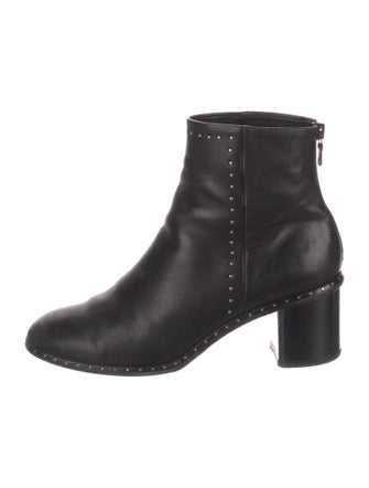 Rag & Bone Leather Studded Accents Boots