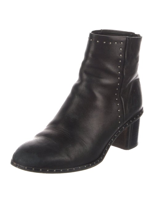 Rag & Bone Leather Studded Accents Boots