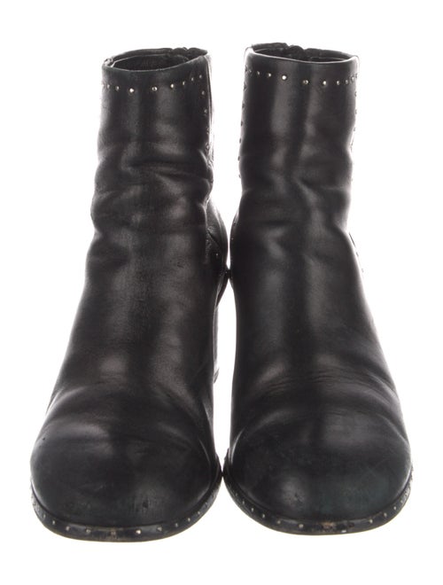Rag & Bone Leather Studded Accents Boots