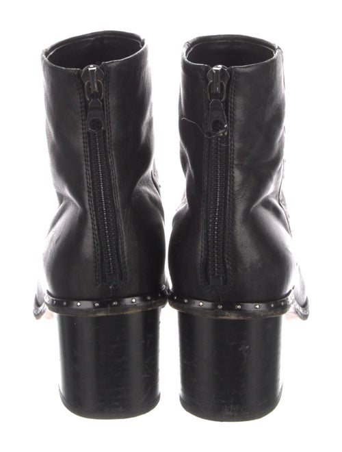 Rag & Bone Leather Studded Accents Boots