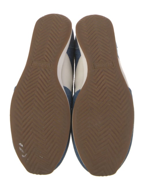 Rag & Bone Denim Colorblock Pattern Athletic Sneakers