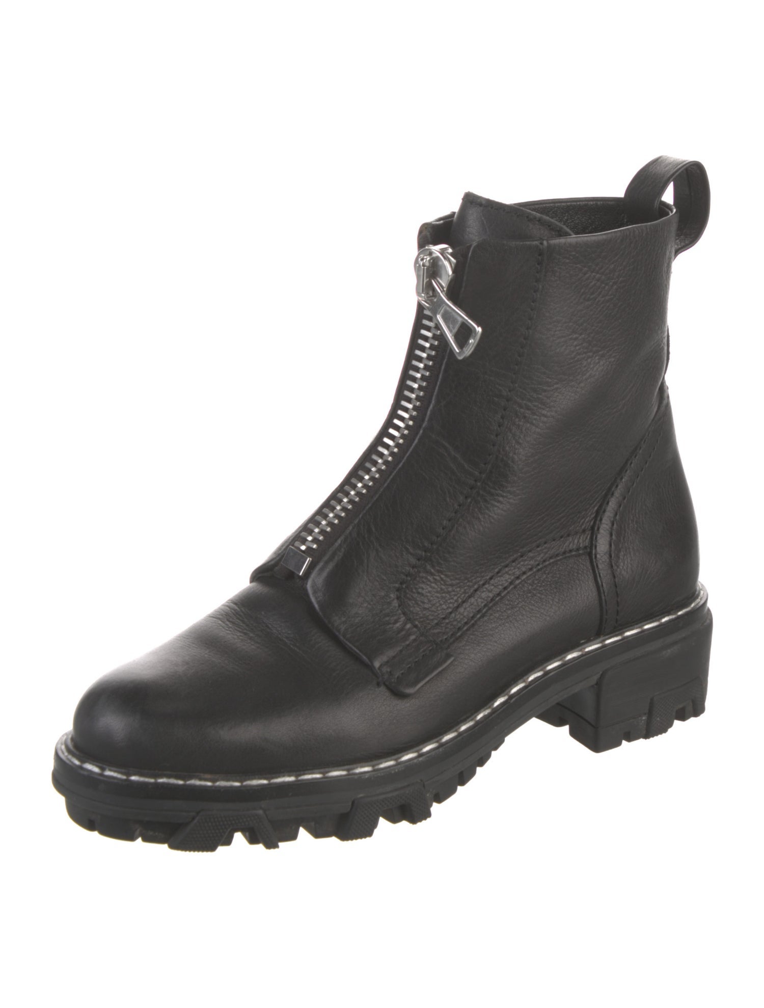 Rag & Bone Leather Combat Boots