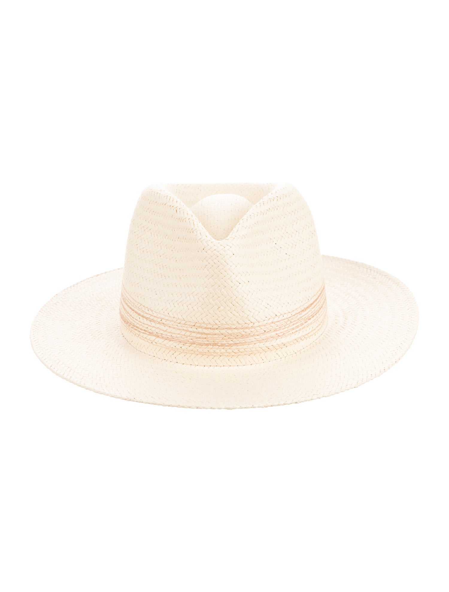 Rag & Bone Rag & Bone Paper Straw Packable Fedora Hat w/Tags