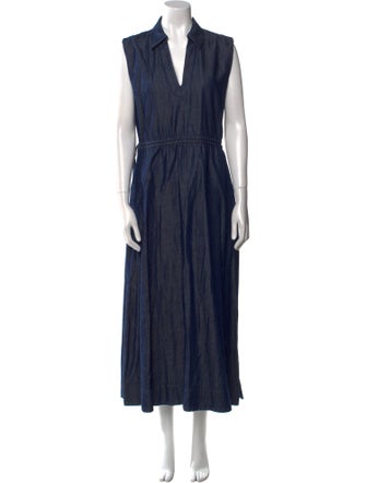 Rag & Bone V-Neck Long Dress