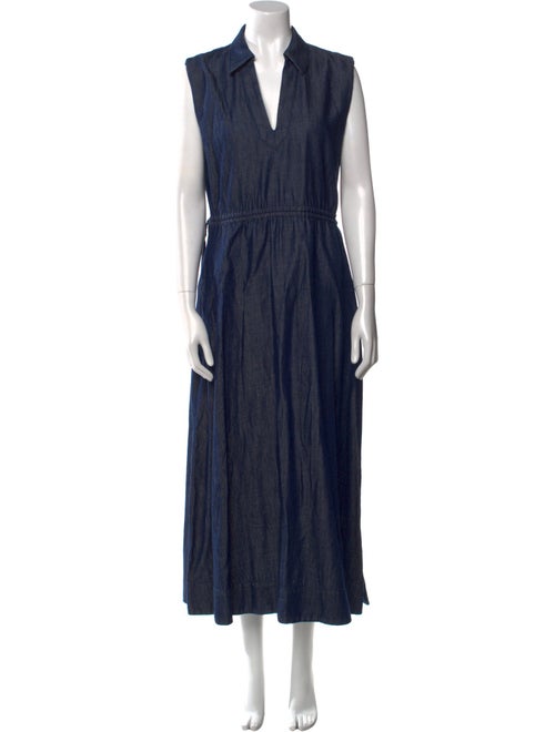 Rag & Bone V-Neck Long Dress