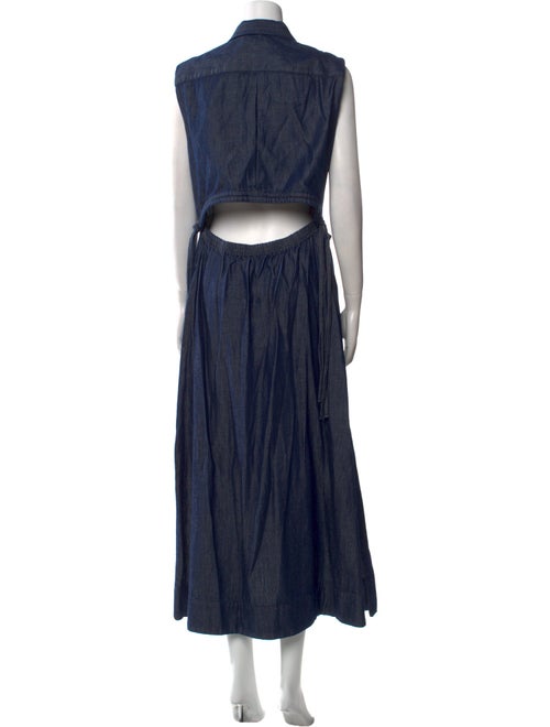 Rag & Bone V-Neck Long Dress