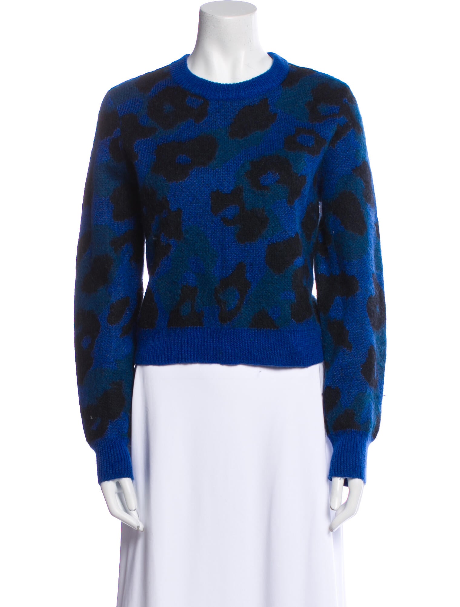 Rag & Bone Mohair Animal Print Sweater