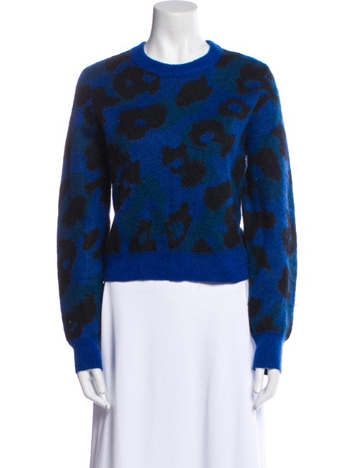 Rag & Bone Mohair Animal Print Sweater