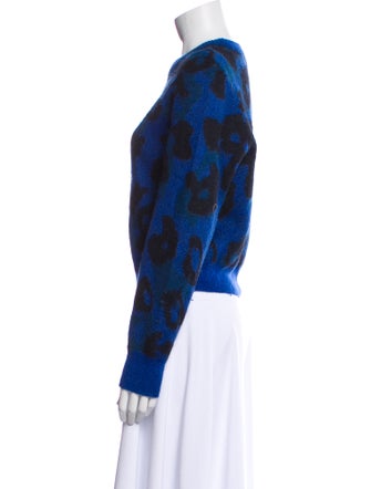 Rag & Bone Mohair Animal Print Sweater