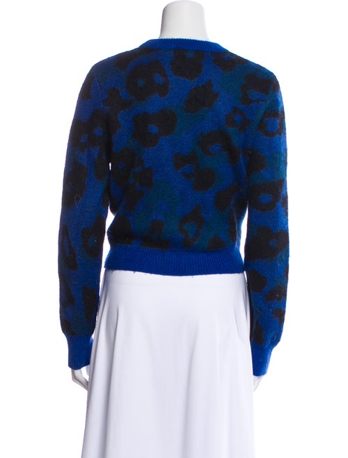 Rag & Bone Mohair Animal Print Sweater