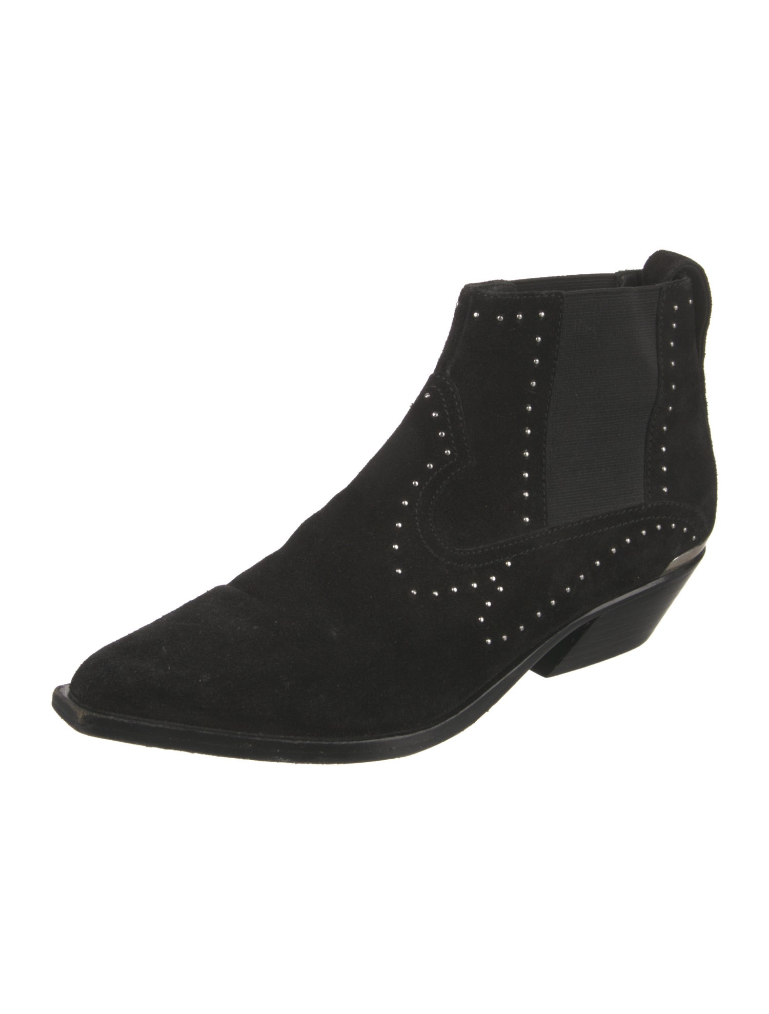 Rag & Bone Suede Studded Accents Boots