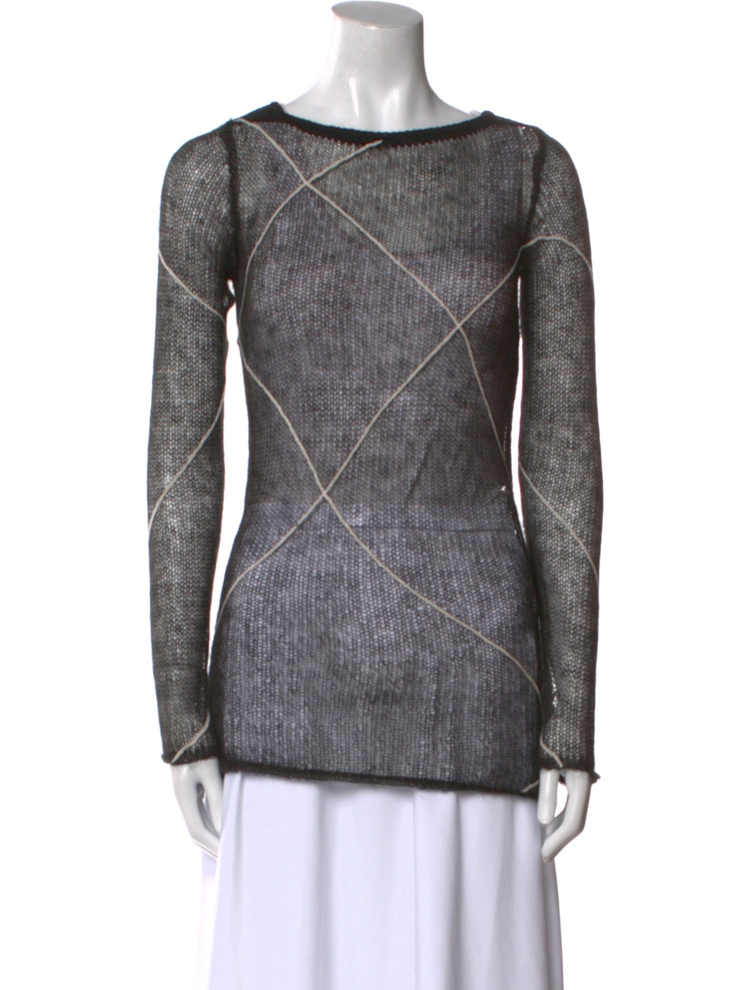 Rag & Bone Mohair Bateau Neckline Sweater