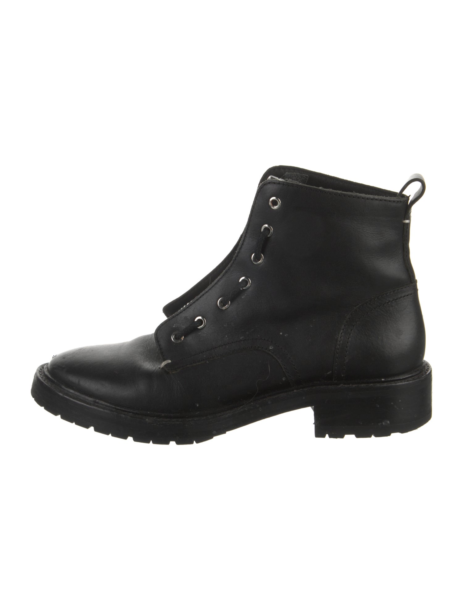 Rag & Bone Leather Combat Boots