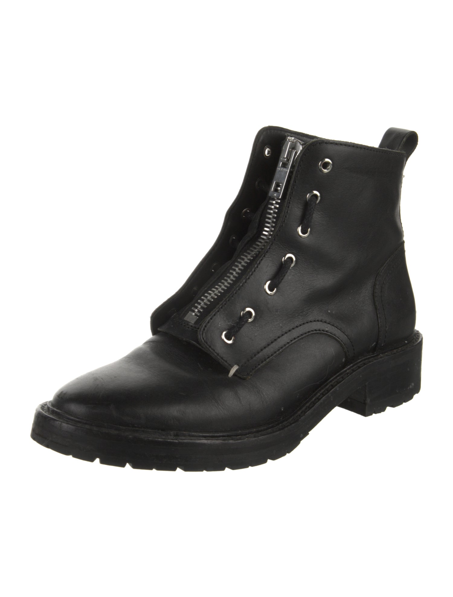 Rag & Bone Leather Combat Boots