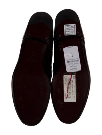 Rag & Bone Patent Leather Chain-Link Accents Loafers