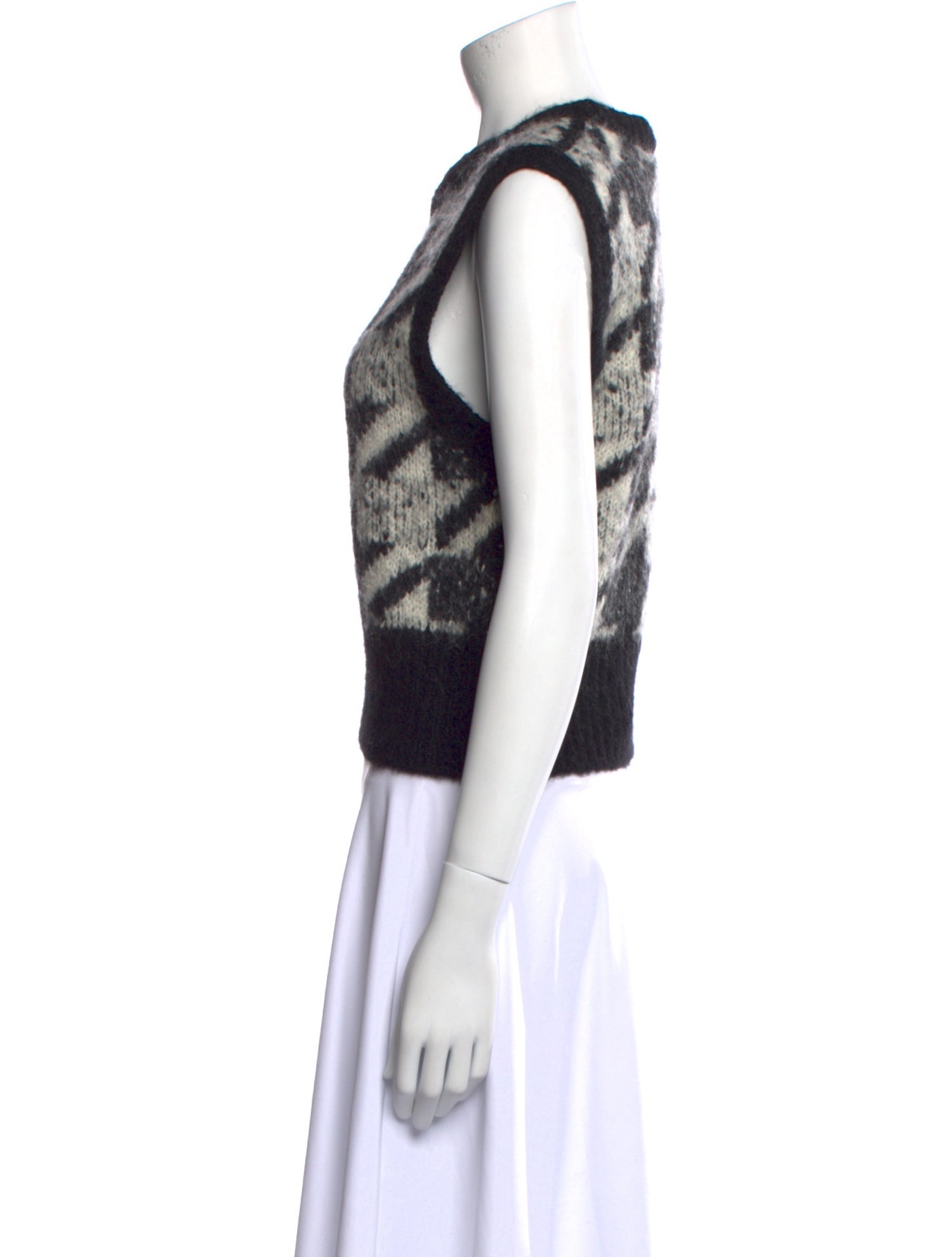 Rag & Bone Nylon Printed Sweater