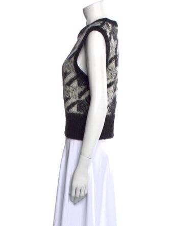 Rag & Bone Nylon Printed Sweater