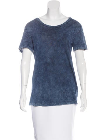 Rag & Bone Acid Wash Knit Top