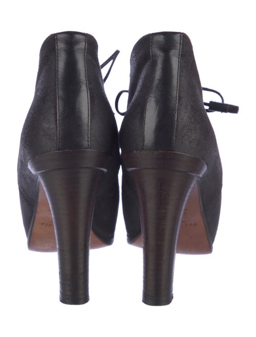 Rag & Bone Suede Tassel Accents Lace-Up Boots