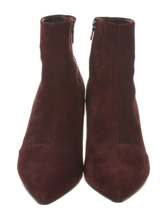 Rag & Bone Suede Leather Trim Embellishment Sock Boots