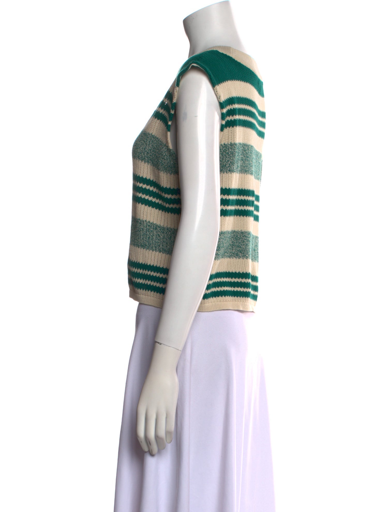 Rag & Bone Striped V-Neck Sweater