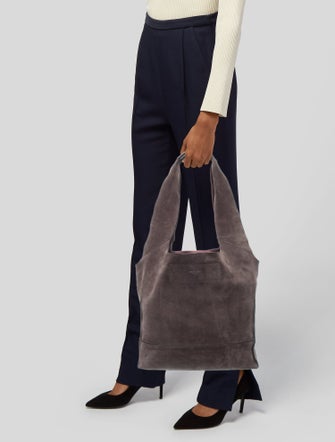 Rag & Bone Suede Messenger Bag