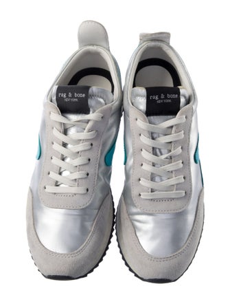 Rag & Bone Suede Colorblock Pattern Sneakers