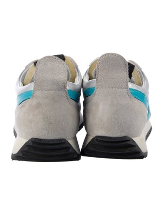 Rag & Bone Suede Colorblock Pattern Sneakers
