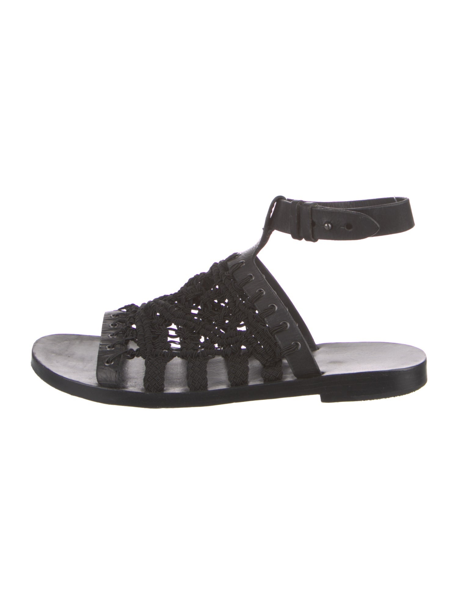 Rag & Bone Floral Print Gladiator Sandals