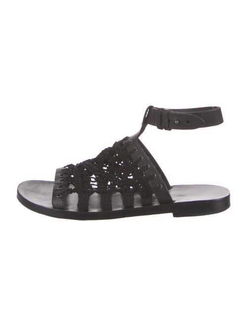 Rag & Bone Floral Print Gladiator Sandals