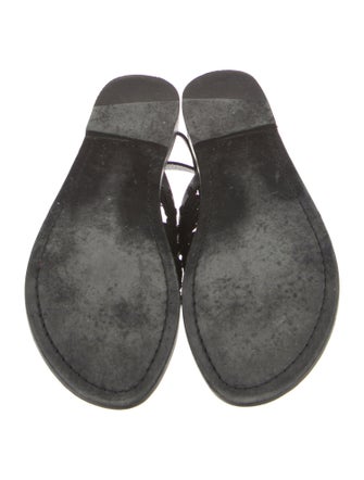 Rag & Bone Floral Print Gladiator Sandals