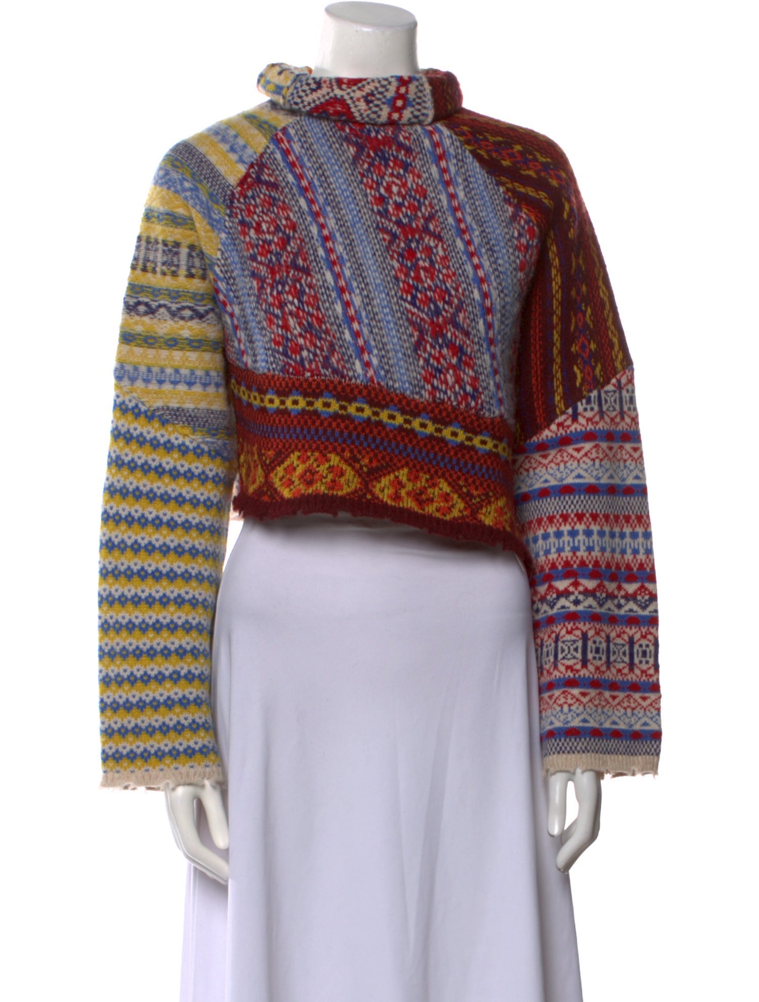 Rag & Bone Wool Printed Sweater