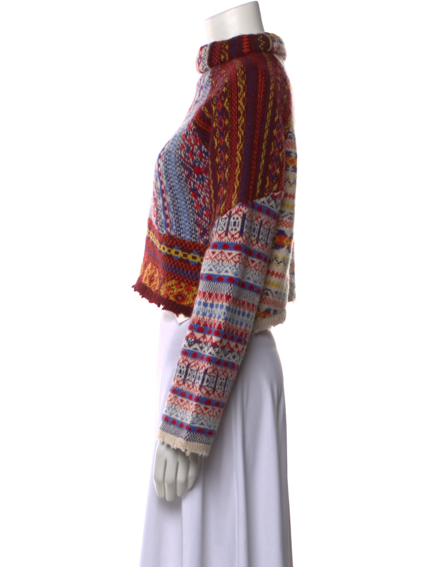 Rag & Bone Wool Printed Sweater